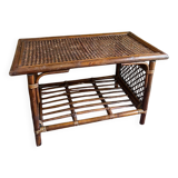 Bamboo and rattan table