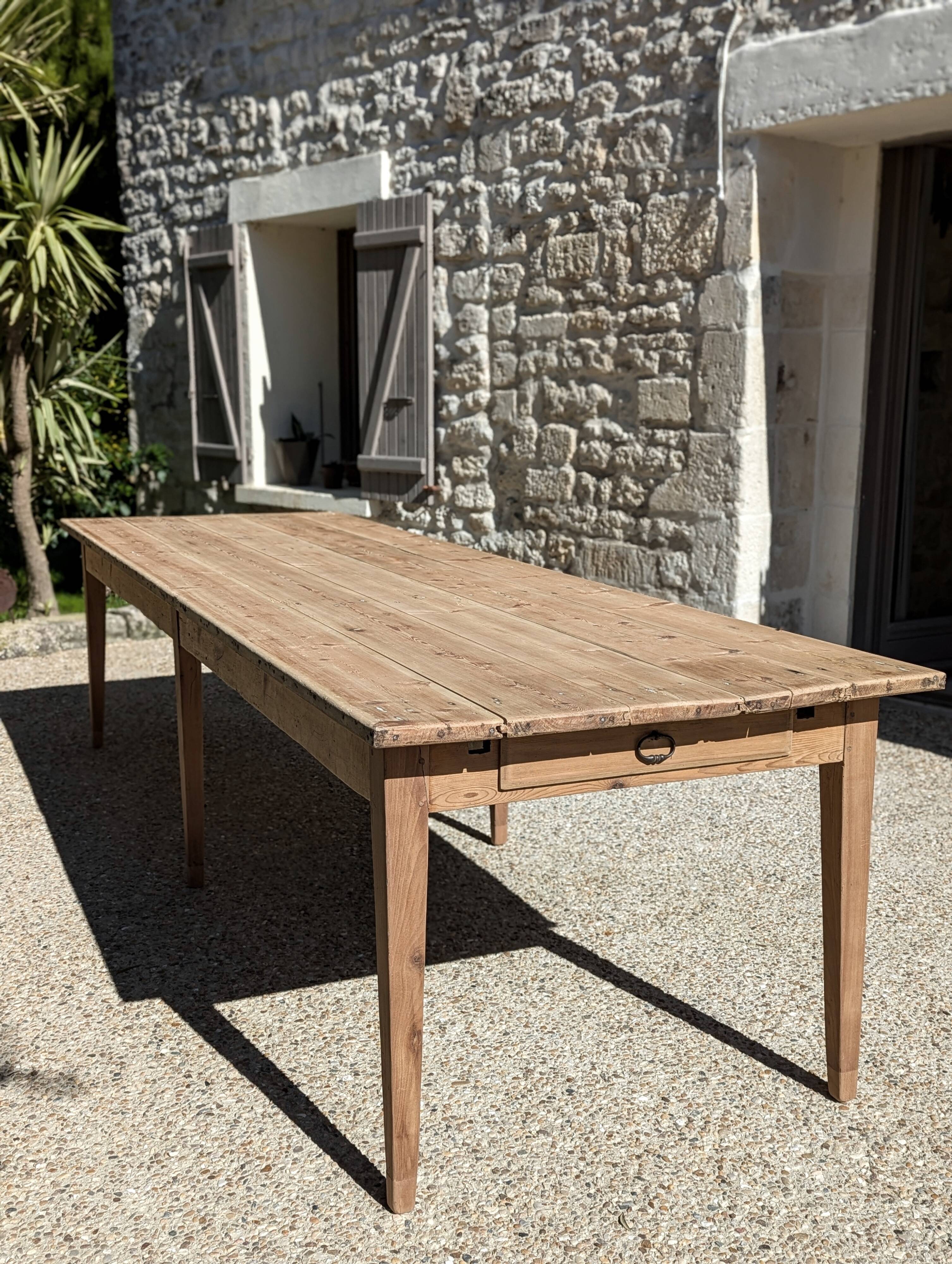 Large farmhouse table