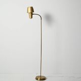 Scandinavian brass floor lamp, 1950s/60s