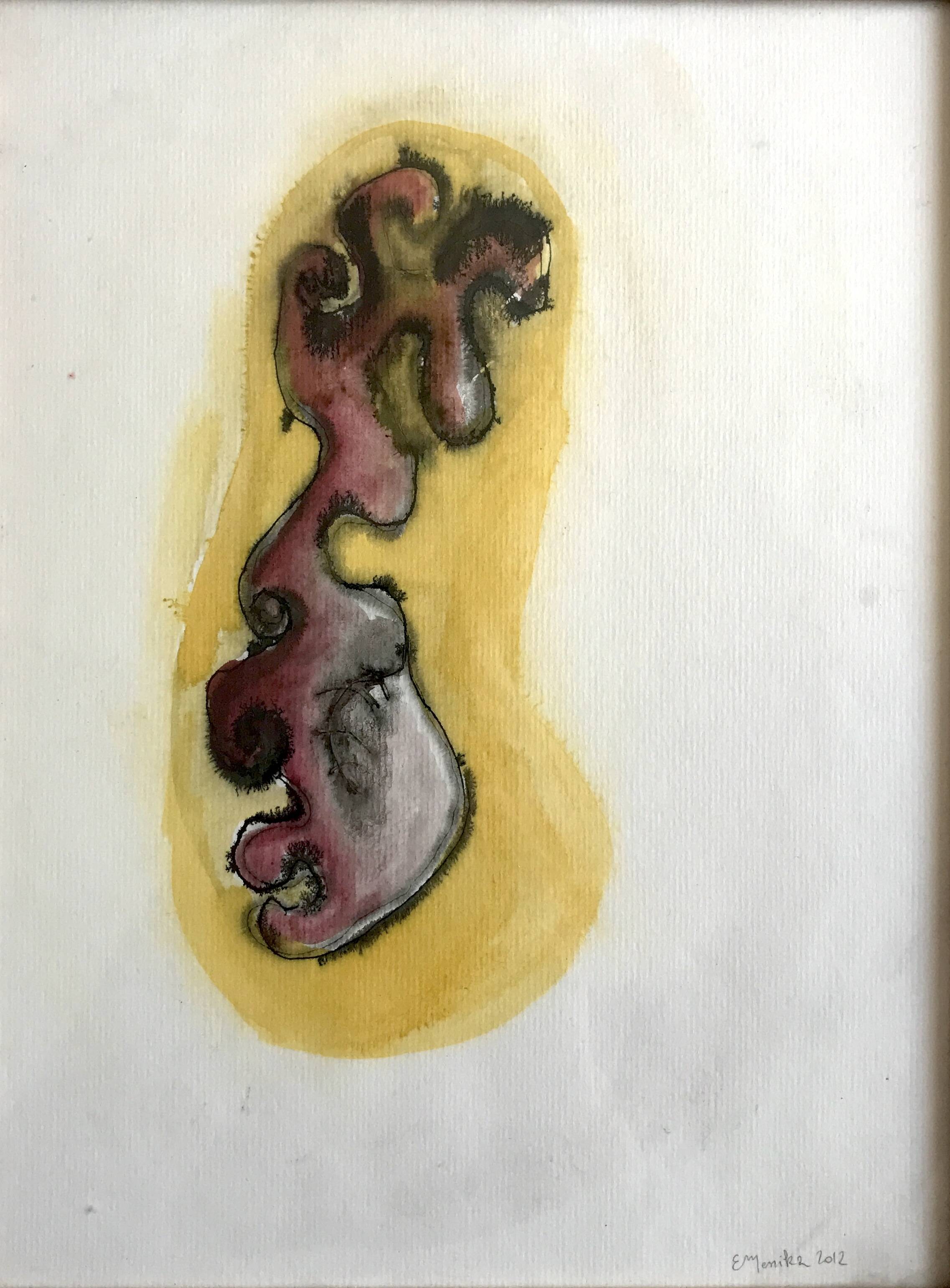 Emmanuelle MESSIKA, Untitled 7 (Drawings series), 2012. Ink on paper signed in pencil