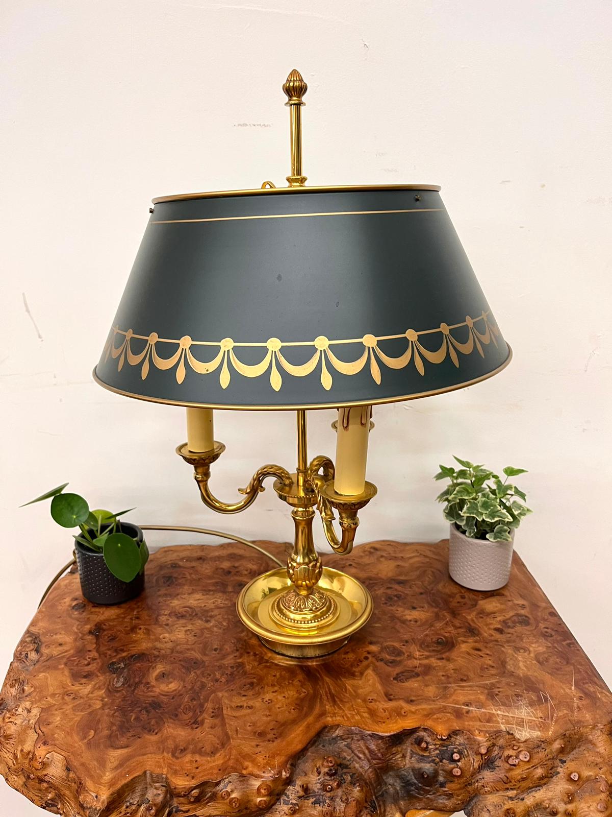 Lamp Bouillotte Louis XVI Lucien Gau