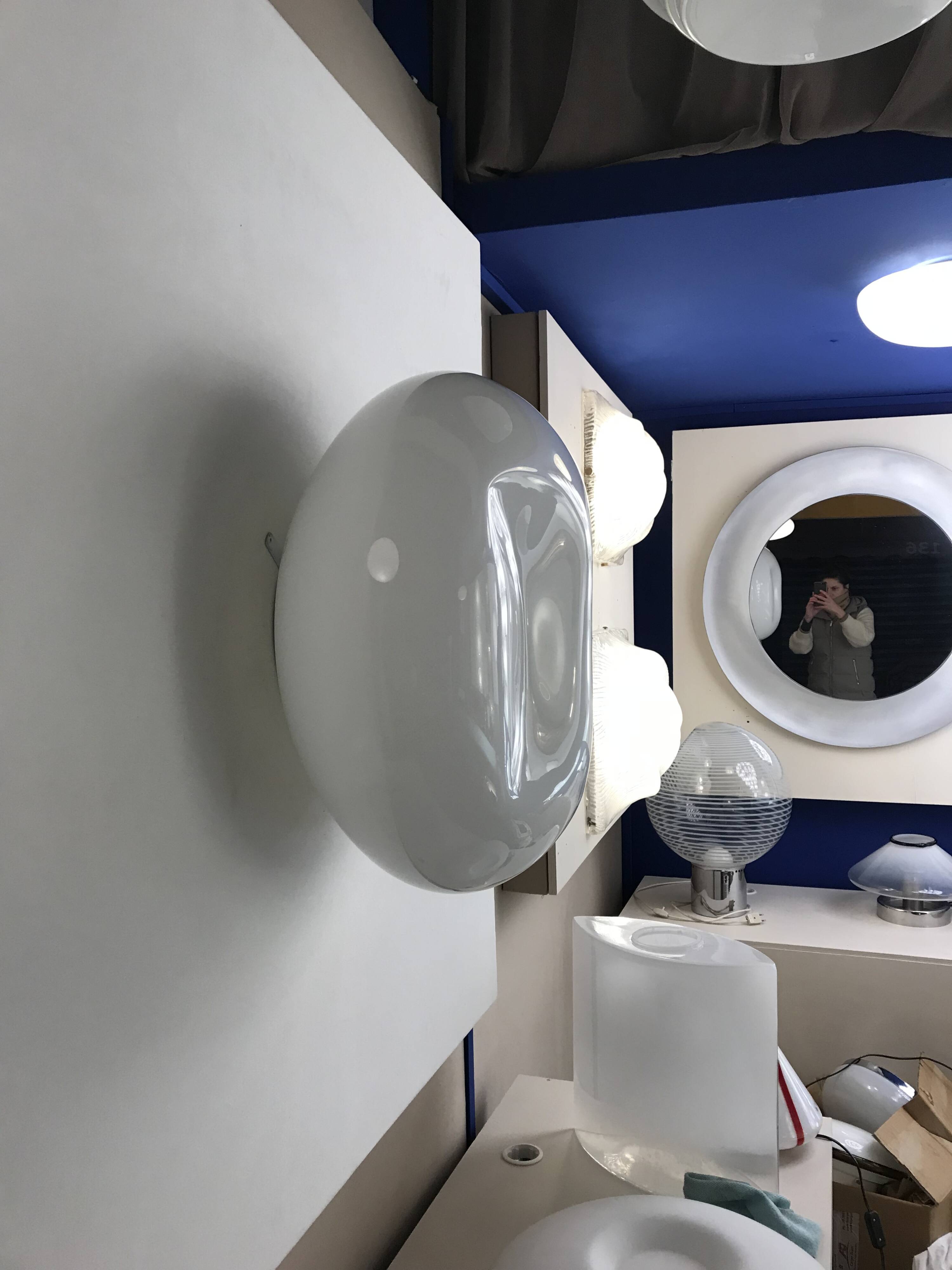 Munega wall lamp, Vistosi, 1978