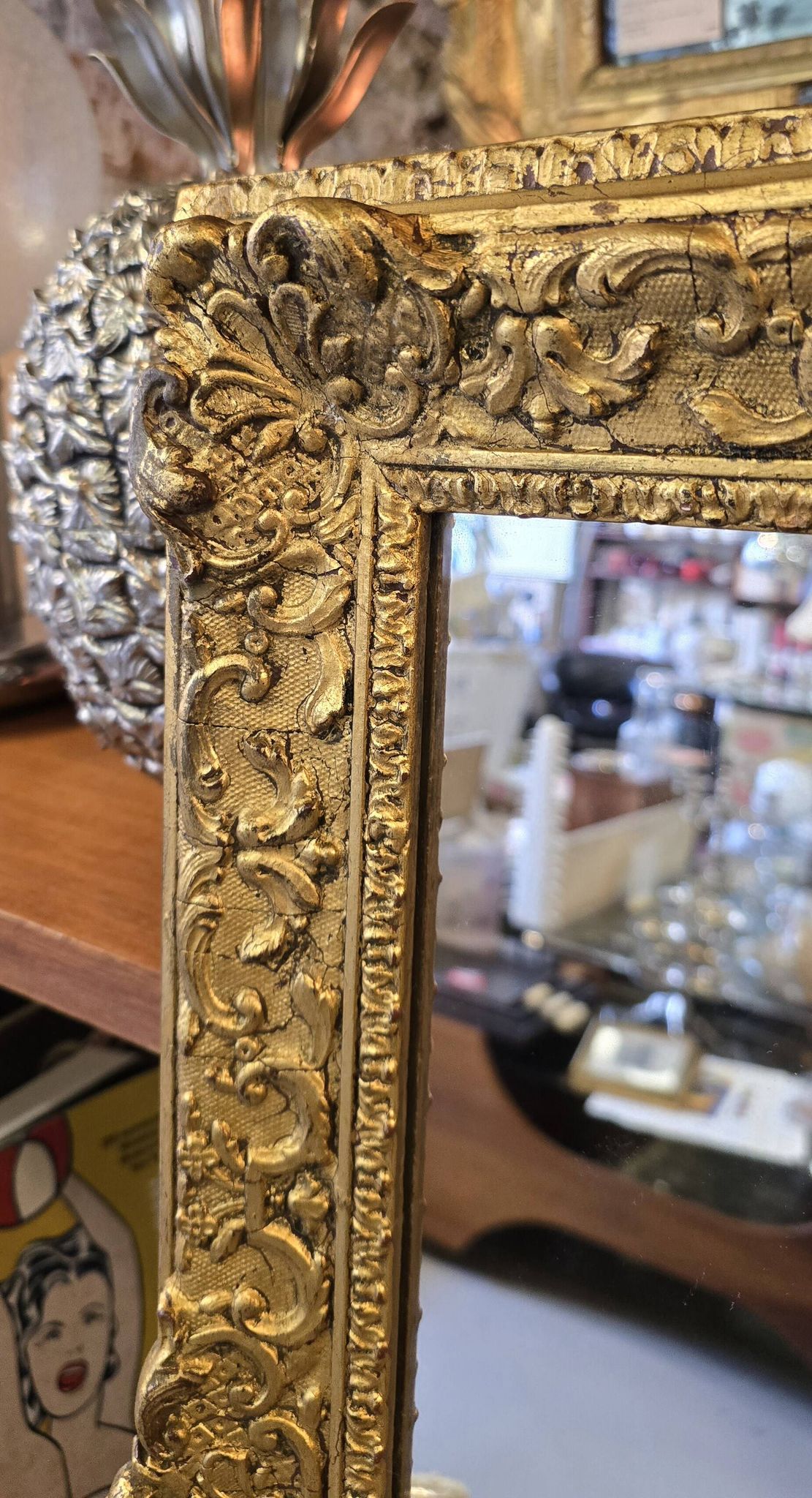 Napoleon III mirror, 1900s - 63cm