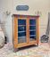 DISPLAY CABINET, CHERRY WOOD BOOKCASE IN DIRECTOIRE STYLE, 19TH CENTURY