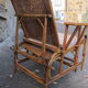 Rattan lounge chair - 1930
