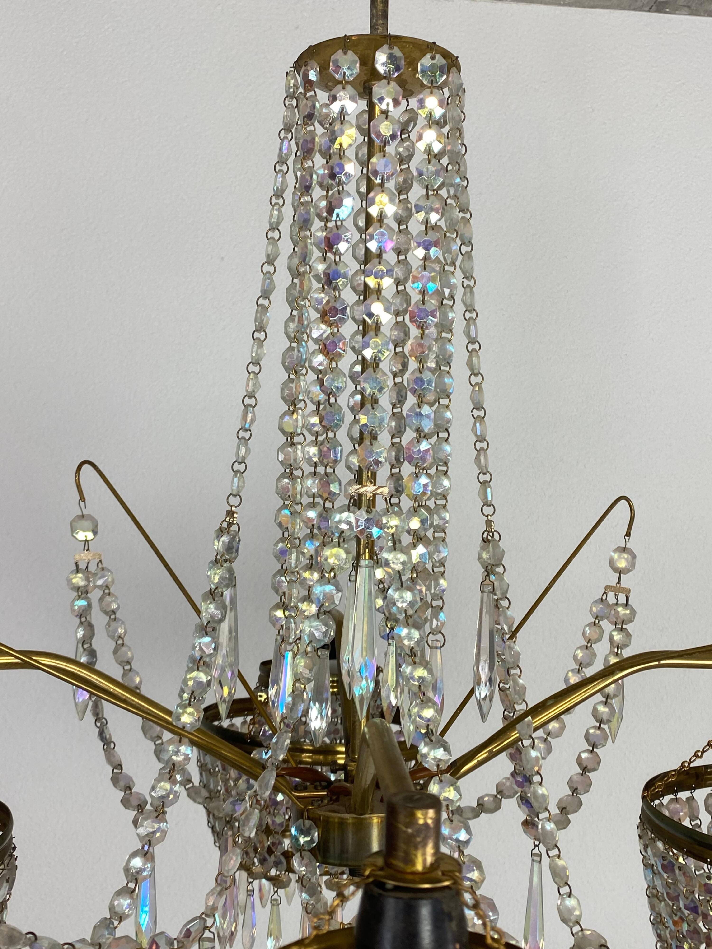Crystal chandelier