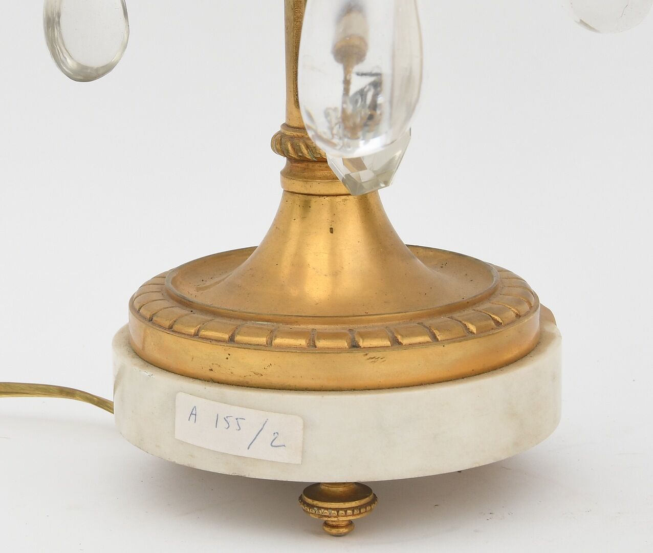 Pair of girandoles with tassels