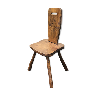 Brutalist chair old cottage