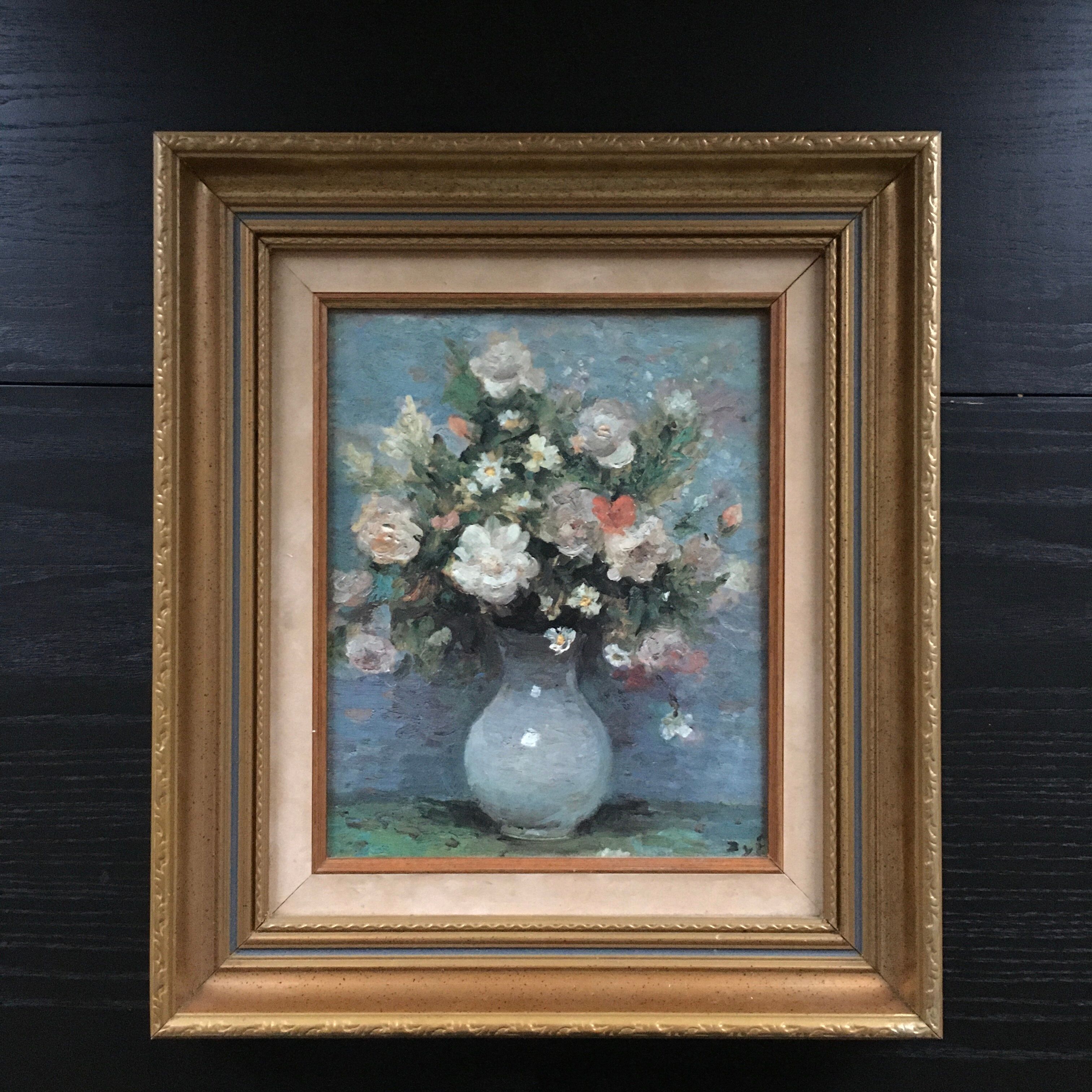 Signed bouquet table