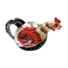 Ntique french ceramic rooster teapot