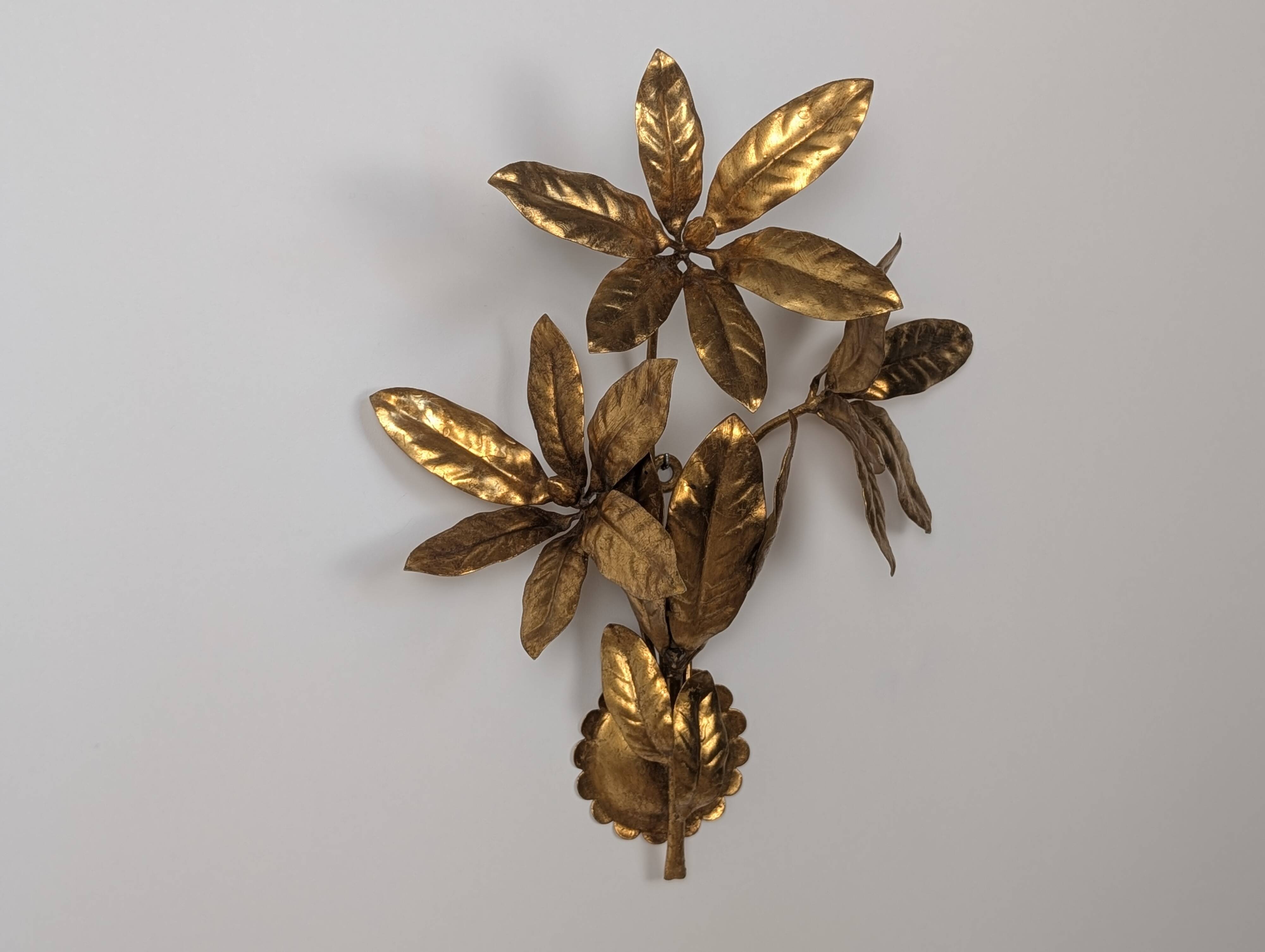 Golden leaf applique Hans Kögl