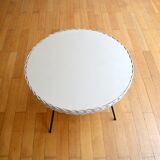 Rattan coffee table and vintage wicker