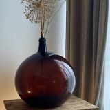 Amber demijohn 50l late 19th century