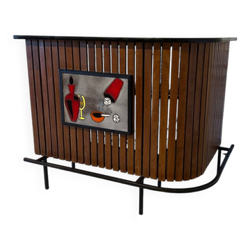 Bar d’angle  céramique vintage 1960
