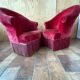Pair of toad armchairs