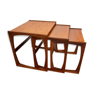 Teak pull-out tables G-Plan