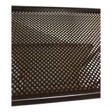 Serving trolley attributed to Mathieu Matégot in perforated metal