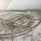 Plat serviteur en verre moulé
