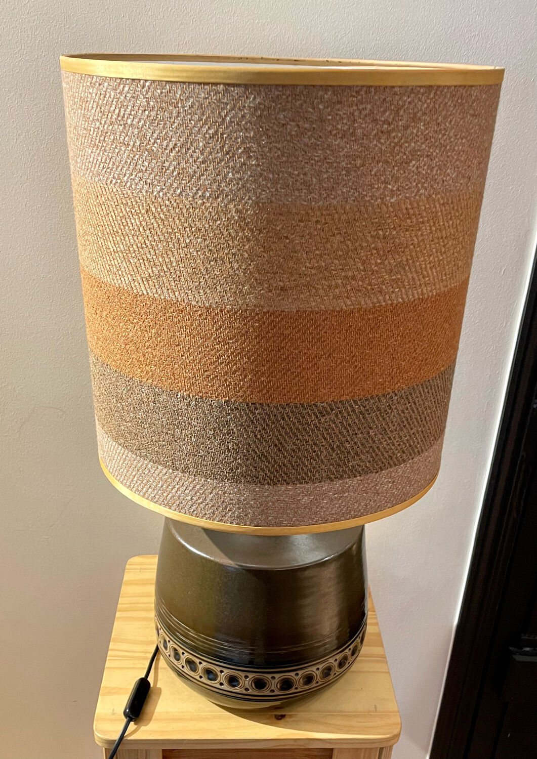 Ceramic English lamp