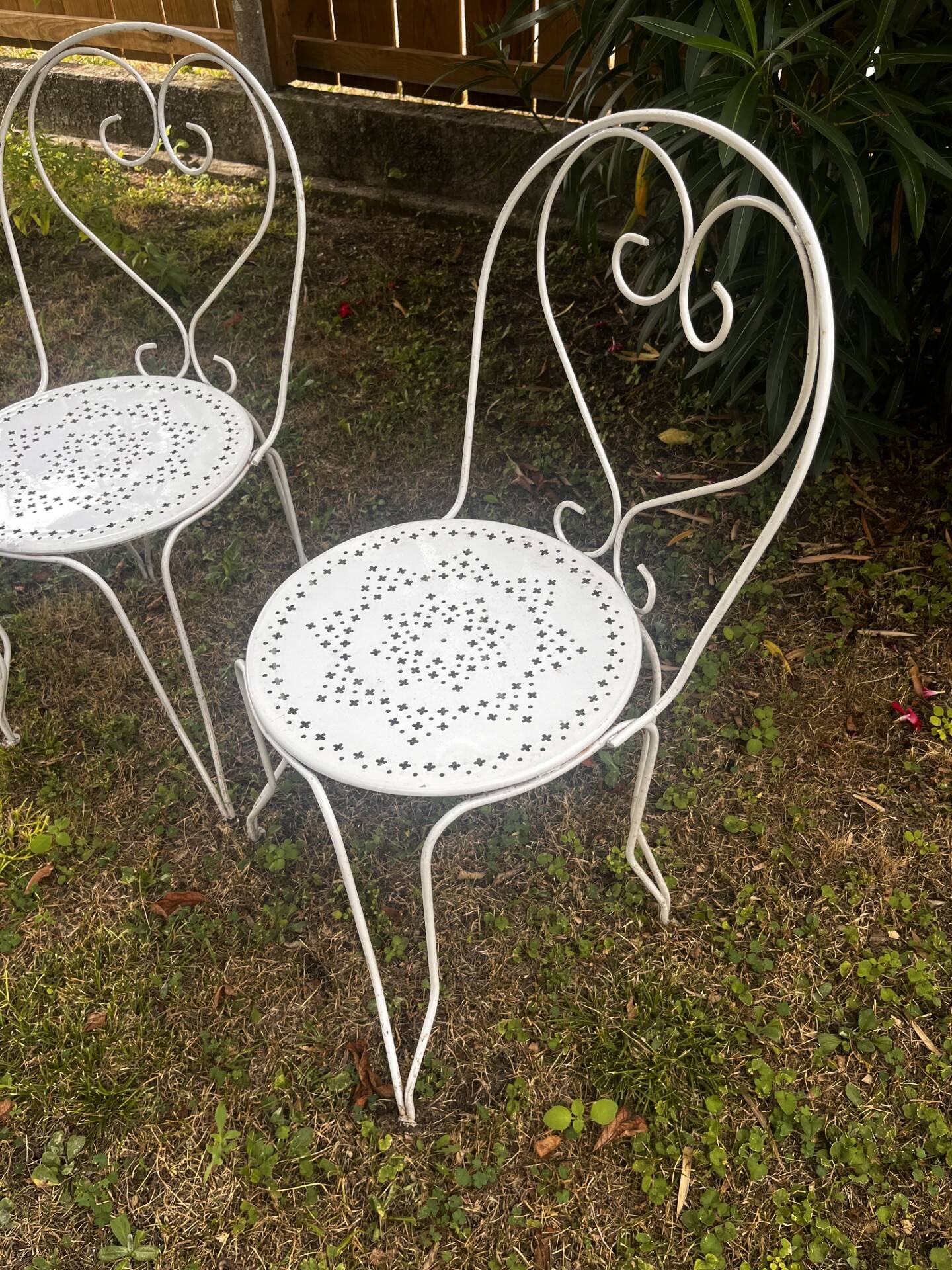 Garden chairs