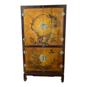 Asian Chinese lacquered sideboard furniture