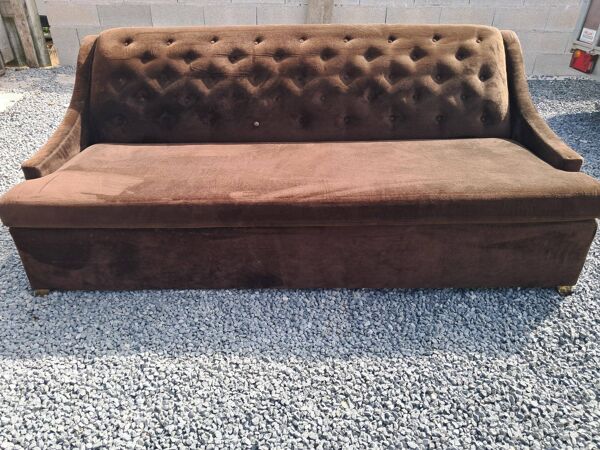Canapé convertible Chesterfield