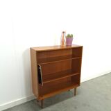 Noten fineer boekenkast LP kast met legplanken nr. 1