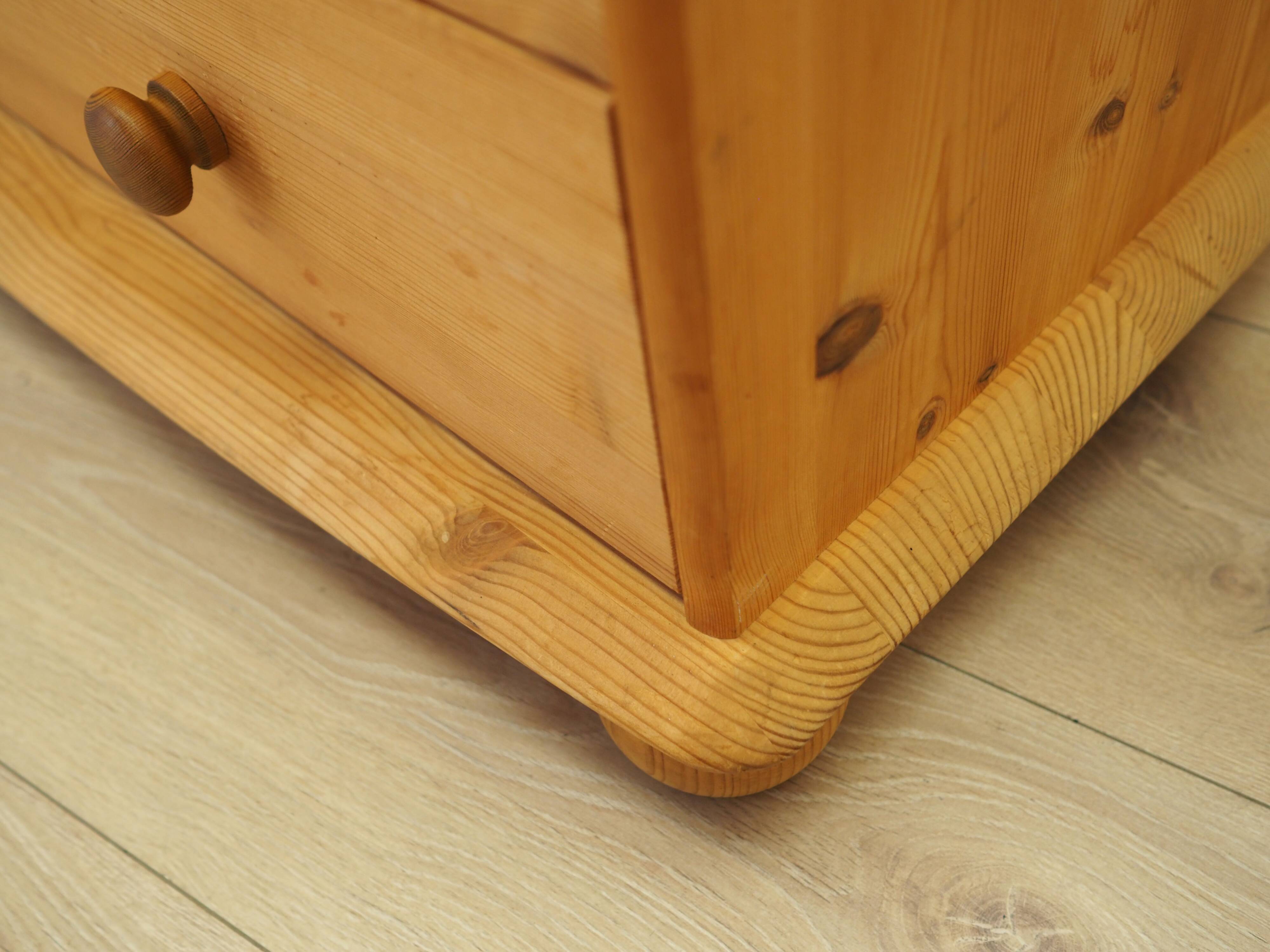 Pine chest of drawers, Danish design, 00s, production: Denmark