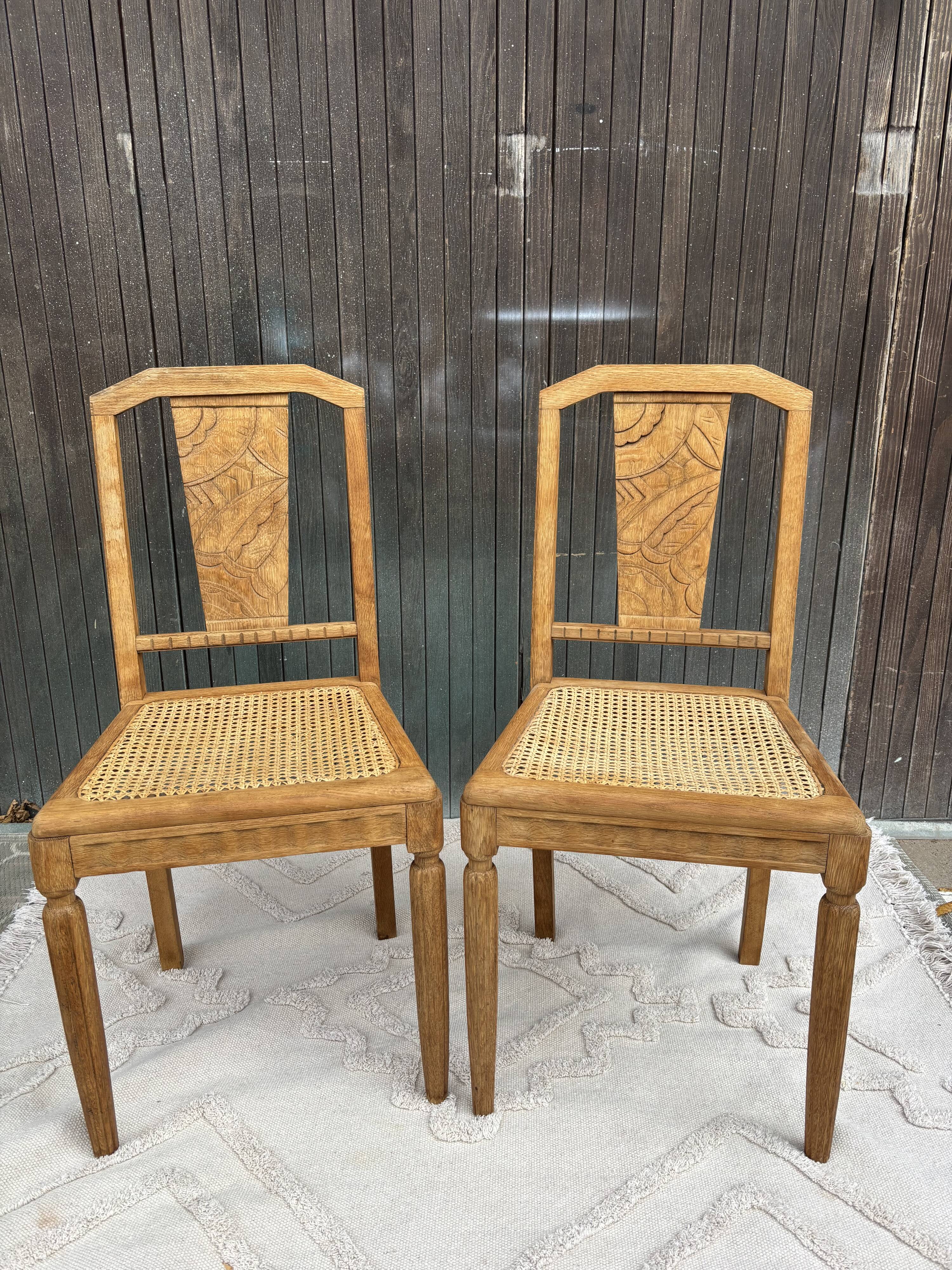 Pair of Art Deco Chairs