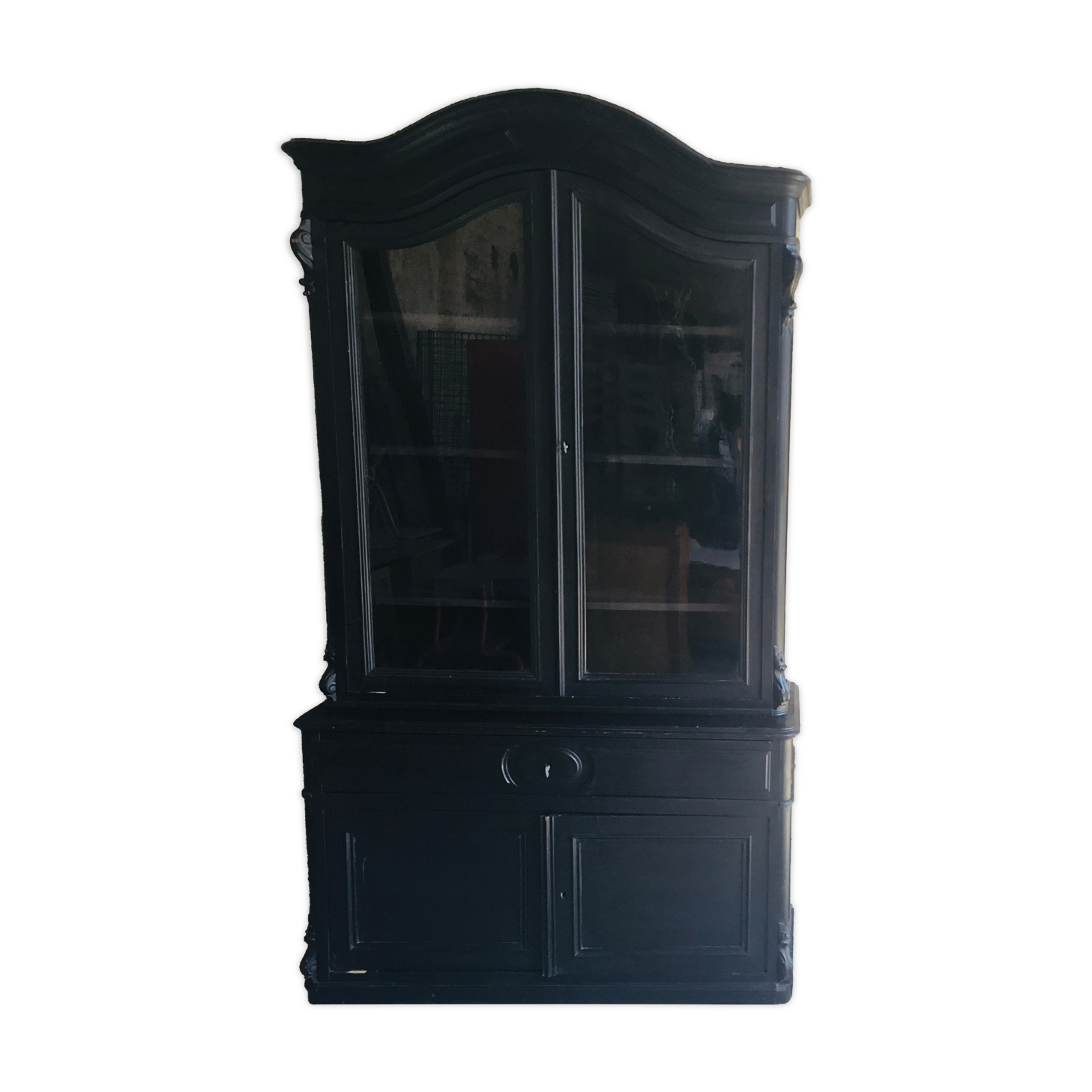 Black glazed sideboard Napoleon III era