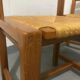 Paire de chaises Maison Regain assemblages apparents assises paillées