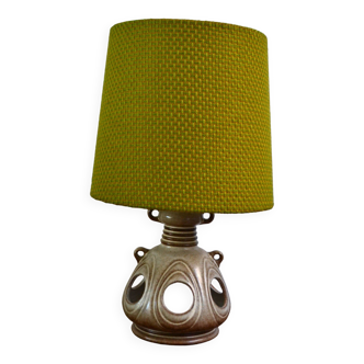 Ceramic lamp from the 60s/70s with double lighting