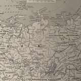 Old map of the USSR from 1928
