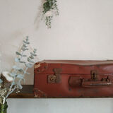 Vintage brown cardboard case 40s