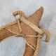 Vintage 1950s Audoux Minet rope mirror