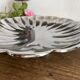 Stainless steel dish with ball feet 32 cm