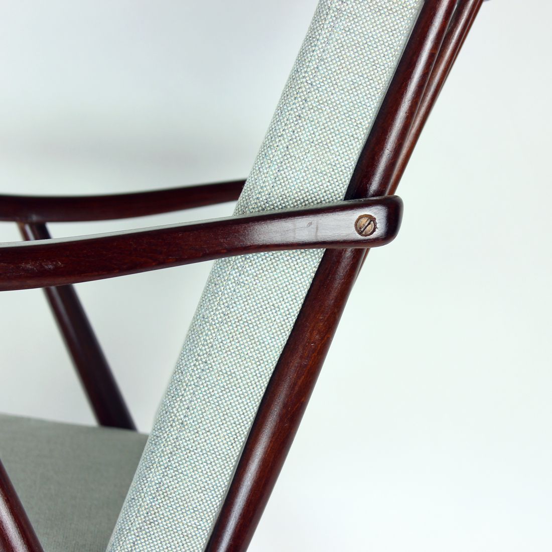 Iconic Boomerang Armchair From Ton, Czechoslovakia, 1960s