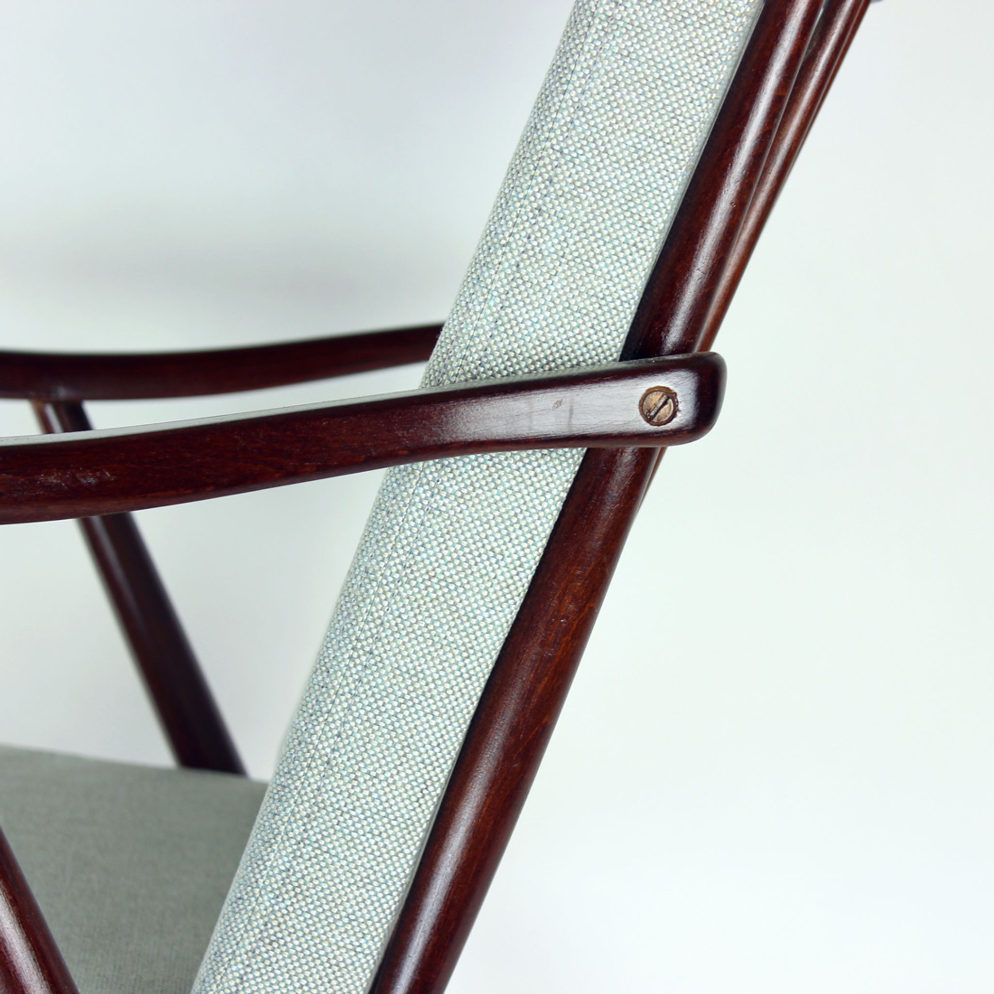 Iconic Boomerang Armchair From Ton, Czechoslovakia, 1960s