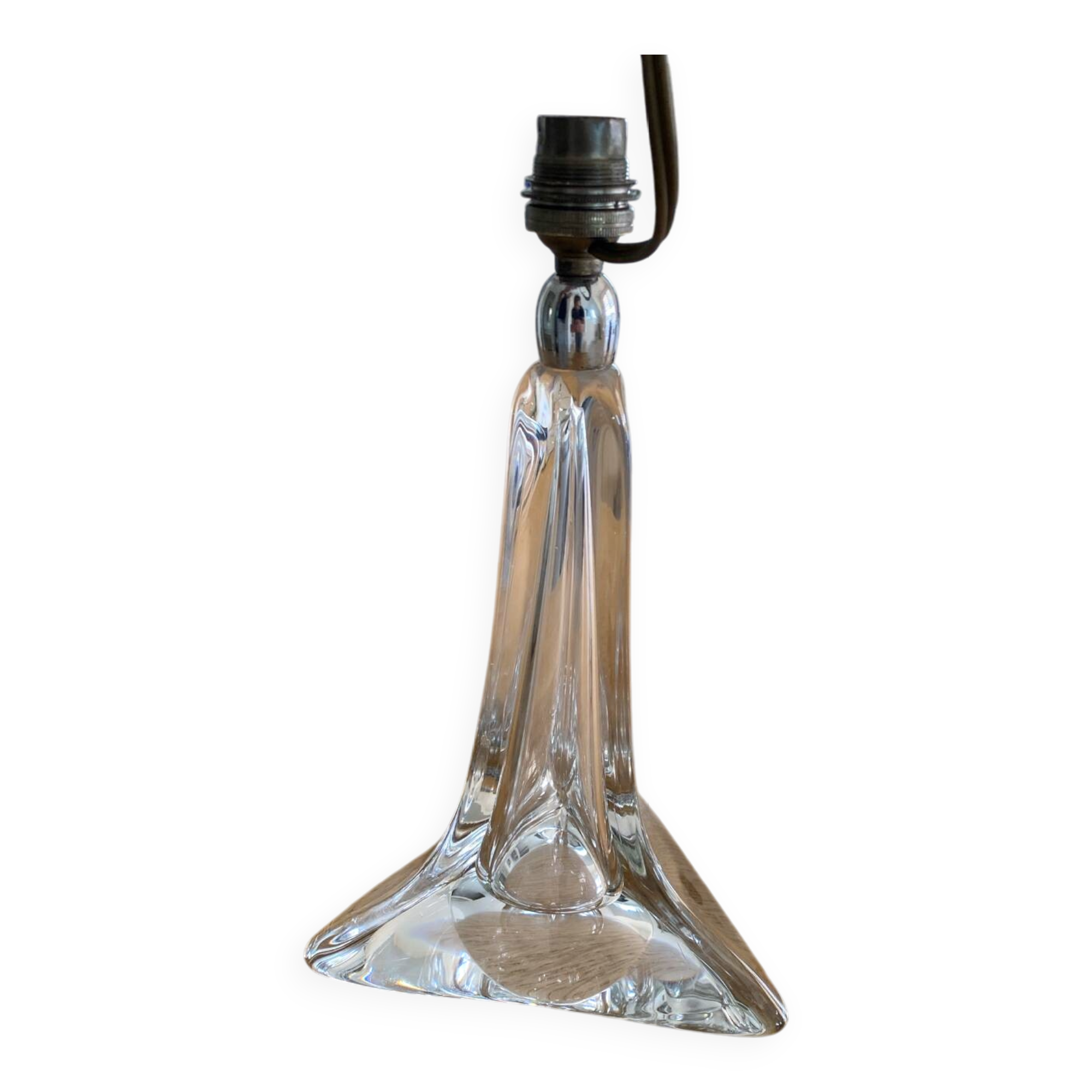 Saint Louis crystal lamp base
