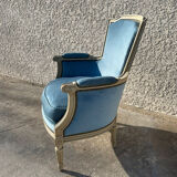 Fauteuil style bergère