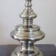 Large table lamp in satin-chrome steel by Goffredo Reggiani, Italy 1970s