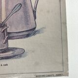 Cardboard poster "coffee"