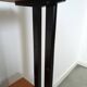 Armoire design en teck Musterring avec pieds noirs