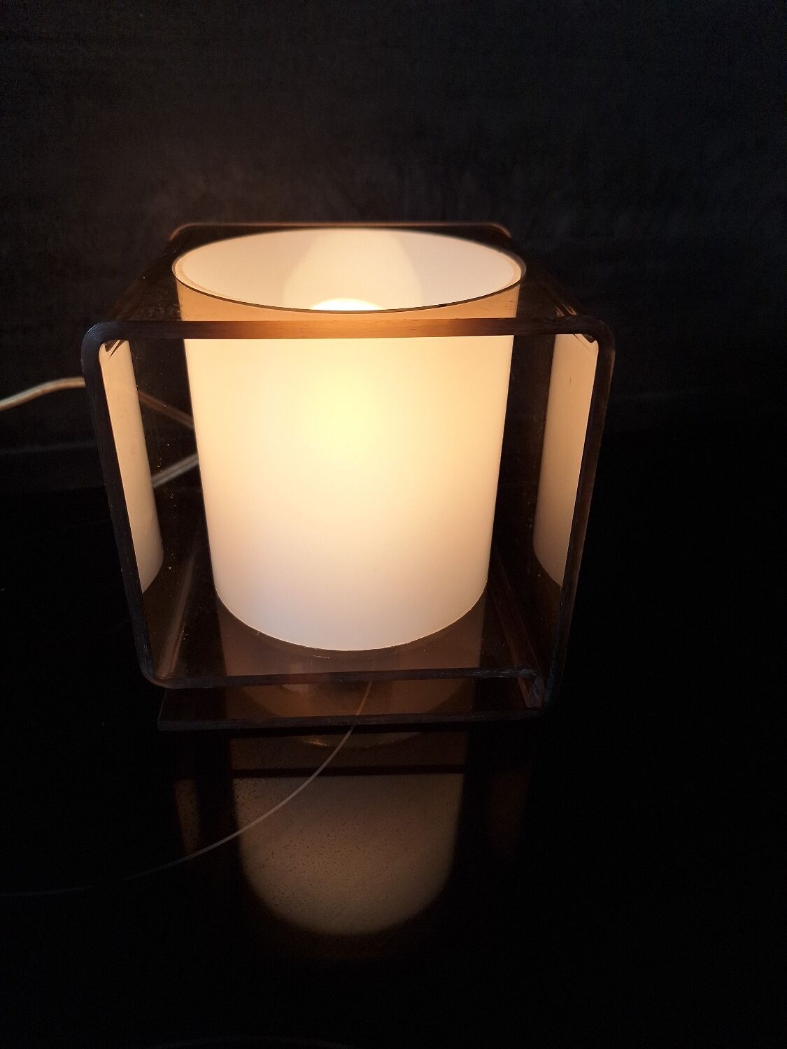 Plexiglas lamp 70s