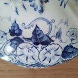 Creil Montereau iron clay vegetable dish