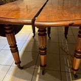 Round table solid mahogany