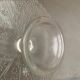 Vintage Scandinavian glass cake stand