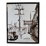 Photographie d’art W.Evans – Scène de rue à Mount Pleasant, Pennsylvanie
