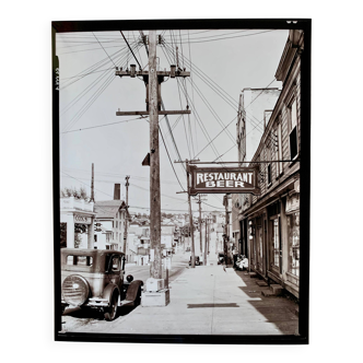 Photographie d’art W.Evans – Scène de rue à Mount Pleasant, Pennsylvanie
