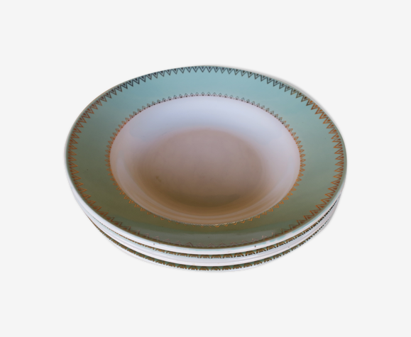 Lot de 4 assiettes creuses